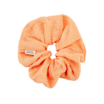 Chouchou Orange en Gaz de Coton