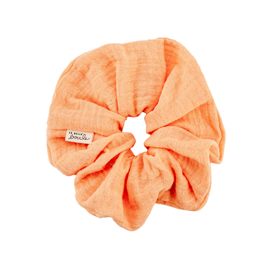 Chouchou Orange en Gaz de Coton