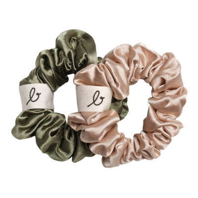 Duo de Scrunchies en spirales