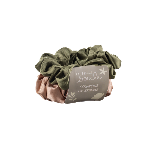 Duo de Scrunchies en spirales