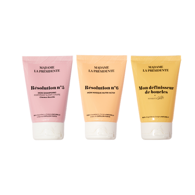 Trousse de Voyage Nomade Cheveux Ondulés/Bouclés