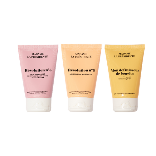 Trousse de Voyage Nomade Cheveux Ondulés/Bouclés