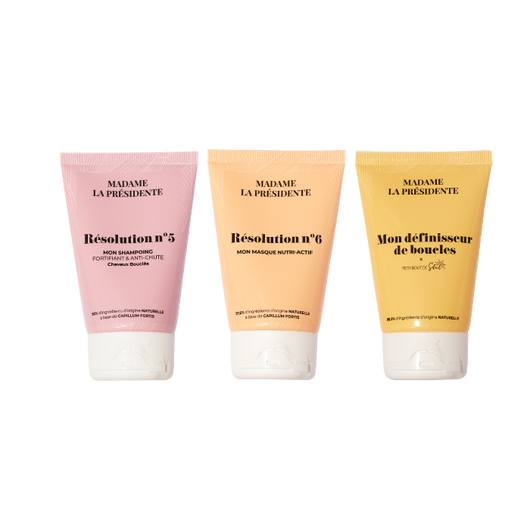 Trousse de Voyage Nomade Cheveux Ondulés/Bouclés