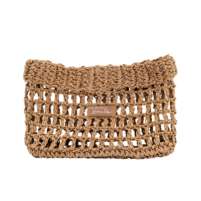 Pochette en raphia